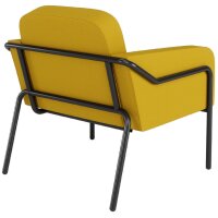 PAPERFLOW Fauteuil visiteur dextérieur MEDSO RUND L, gris