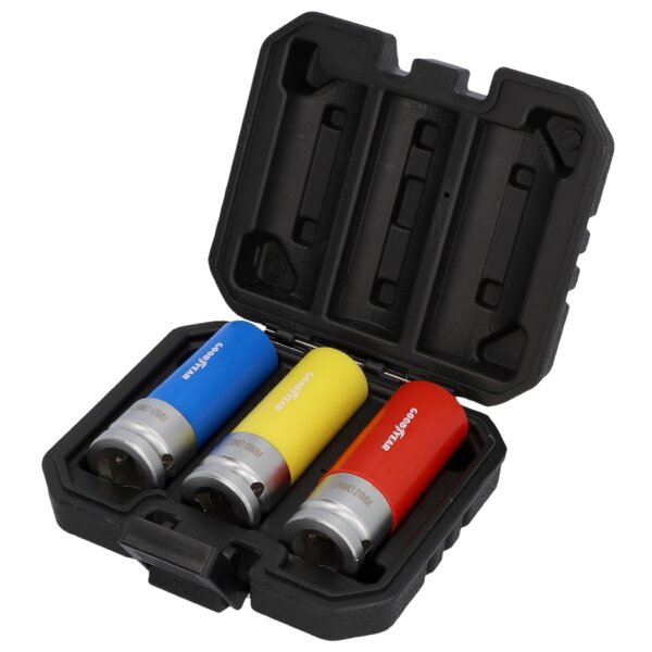 GOODYEAR Jeu de douilles 17/19/21 mm, 3 pièces