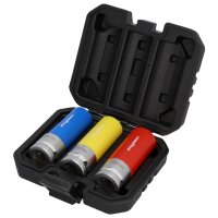 GOODYEAR Jeu de douilles 17/19/21 mm, 3 pièces