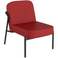 PAPERFLOW Fauteuil visiteur MEDSO RUND S, simili-cuir,...