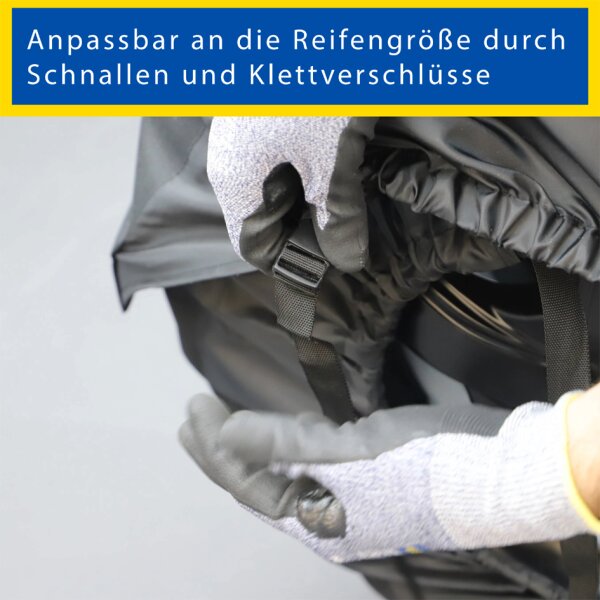 GOODYEAR Jeu de housses de protection pour pneus, 4 pièces