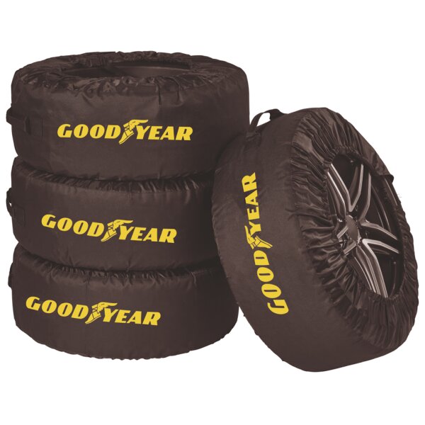 GOODYEAR Jeu de housses de protection pour pneus, 4 pièces