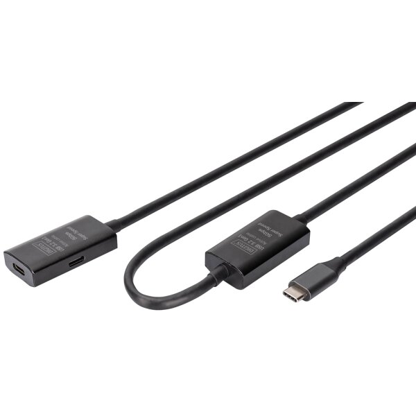 DIGITUS Câble de rallonge actif USB 3.2 Gen1, 5 m