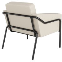 PAPERFLOW Fauteuil visiteur MEDSO KLASSIK L simili-cuir gris