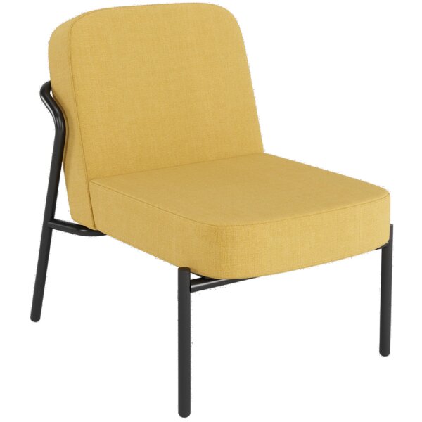 PAPERFLOW Fauteuil visiteur MEDSO RUND S, tissu, vert