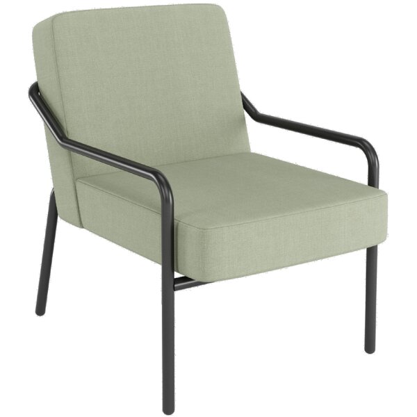PAPERFLOW Fauteuil visiteur MEDSO KLASSIK M, tissu, vert