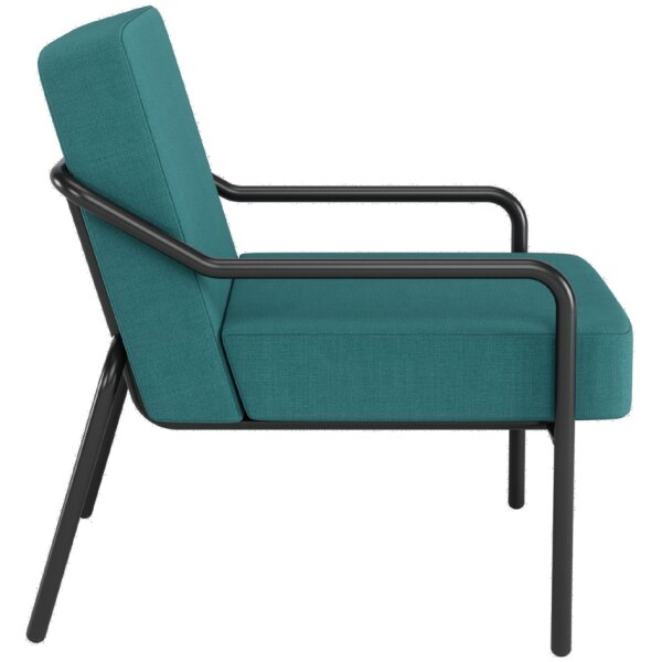 PAPERFLOW Fauteuil visiteur MEDSO KLASSIK M, tissu, vert