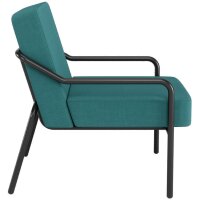 PAPERFLOW Fauteuil visiteur MEDSO KLASSIK M, tissu, vert