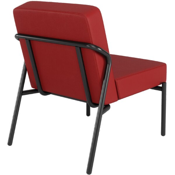 PAPERFLOW Fauteuil visiteur MEDSO KLASSIK S, simili-cuir