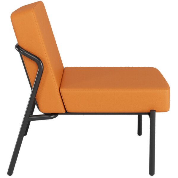 PAPERFLOW Fauteuil visiteur MEDSO KLASSIK S, simili-cuir