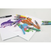 EBERHARD FABER Craie gel Basic & Metallic,...