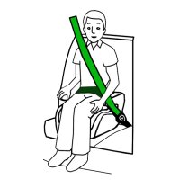 IWH Rehausseur auto pour enfants Junior, noir/gris