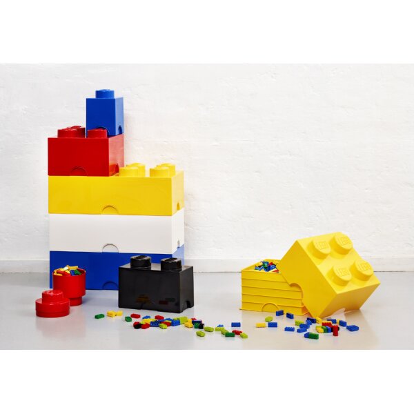 LEGO Aufbewahrungsstein STORAGE BRICK 8, 12 Liter, grau