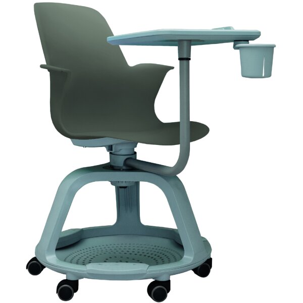 Bi-Office Chaise de séminaire ACTIVE 360+R, gris