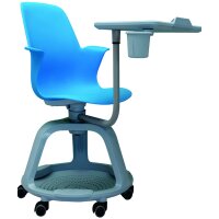 Bi-Office Chaise de séminaire ACTIVE 360+R, gris