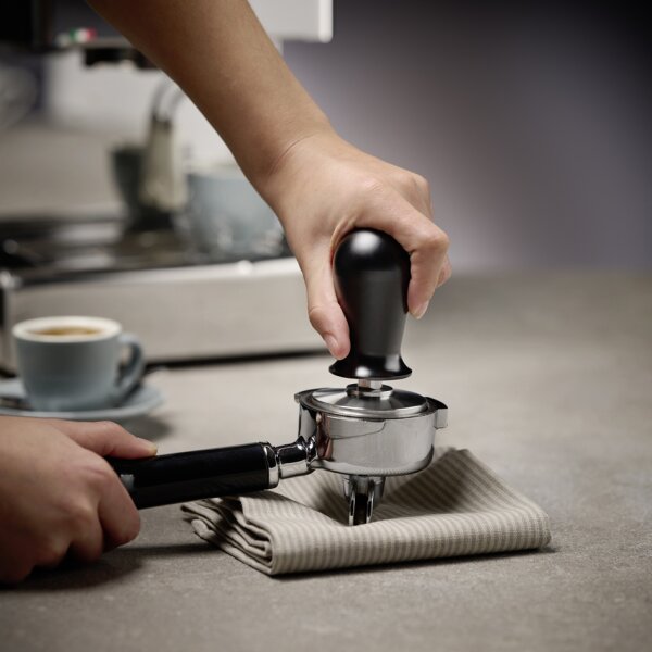 APS Tamper en acier inoxydable, avec régulateur de pression