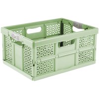keeeper Caisse pliante eco lea, 32 L, sky blue