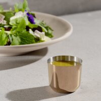 APS Pot avec bec verseur ALLURE, 40 ml, set de 4, inox