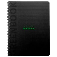 RHODIA Cahier à spirale GREENPAD, A5+,...