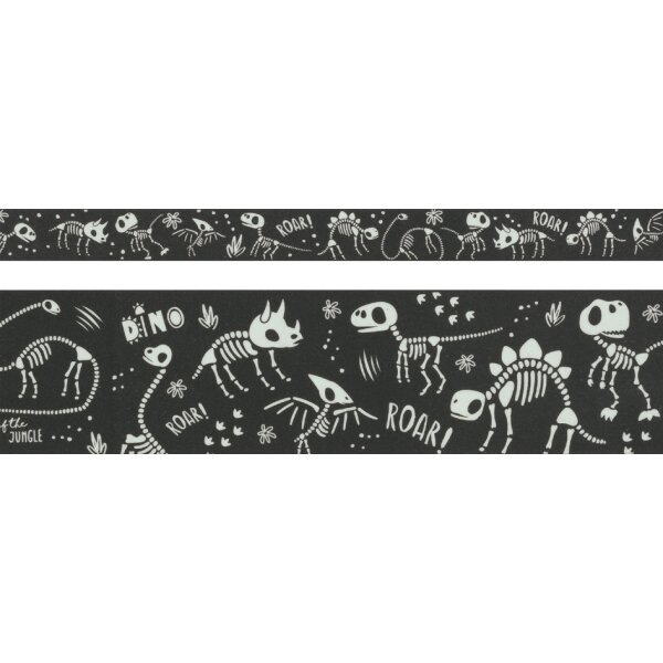 HEYDA Ruban adhésif décoratif Glow in the dark, présentoir