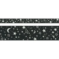 HEYDA Ruban adhésif décoratif Glow in the dark, présentoir