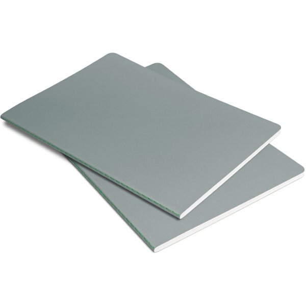 sigel Carnet Linescape, A5, ligné, gris foncé / gris