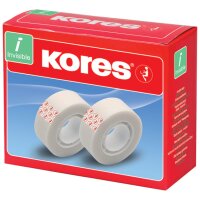 Kores Klebefilm Invisible Tape, 12 mm x 33 m, matt
