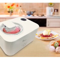 Little balance Eismaschine Turbo Vanilla, 1,2 Liter, weiss