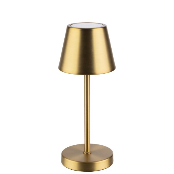 APS Lampe de bureau rechargeable à LED MERLE MICRO, or