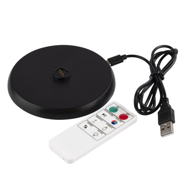 APS Lampe de bureau rechargeable à LED MERLE, rouille