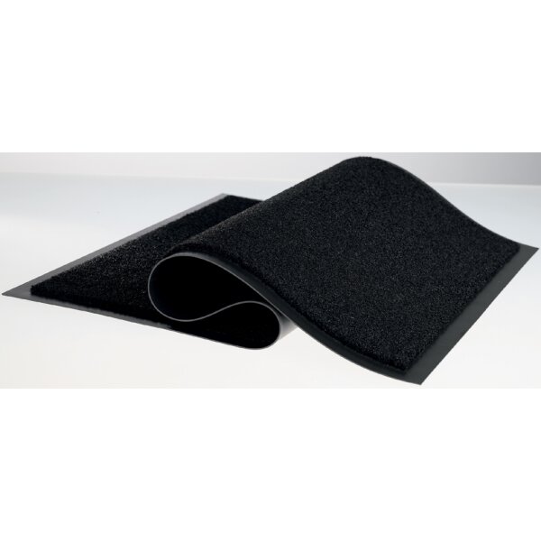 miltex Tapis anti-salissure EAZYCARE DUET noir signalisation