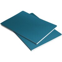 sigel Notizheft Linescape, DIN A5, liniert, blau neonorange