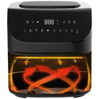 Little balance Heissluft-Fritteuse Crousty Light XL, schwarz