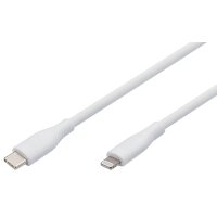 DIGITUS Câble silicone, USB-C - Lightning, 2,0 m