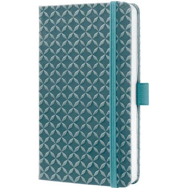 sigel Carnet de notes Jolie Flair, similicuir, A6, vert