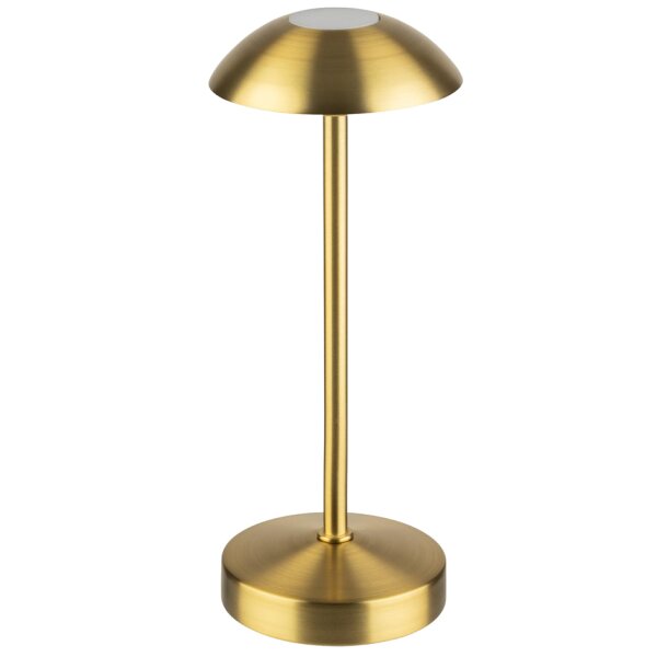 APS Lampe de bureau rechargeable à LED ALVA, or