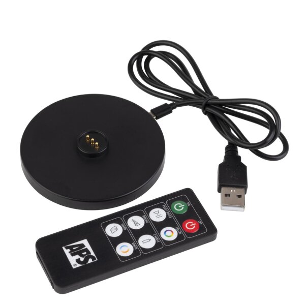 APS Lampe de bureau rechargeable à LED ALVA, or