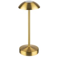 APS Lampe de bureau rechargeable à LED ALVA, or
