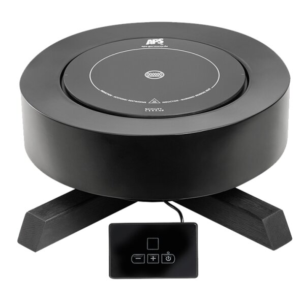 APS Station à induction BONFIRE, 900 W, incl. télécommande