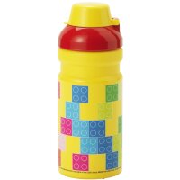 LEGO Trinkflasche BRICK PATTERN, 390 ml, gelb