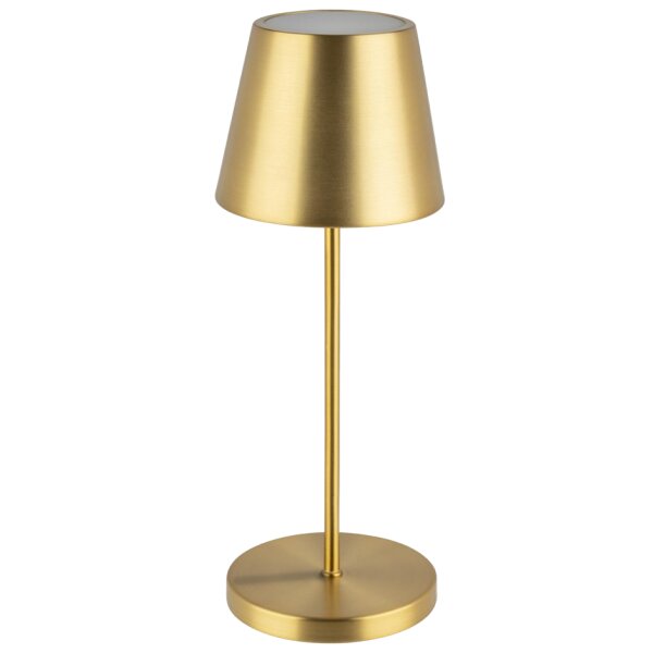 APS Lampe de bureau rechargeable à LED MERLE, or