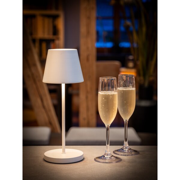 APS Lampe de bureau rechargeable à LED MERLE, or