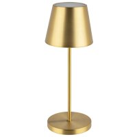 APS Lampe de bureau rechargeable à LED MERLE, or