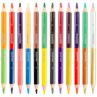 Kores Buntstifte Kolores JUMBO DUO, 12er Karton-Etui