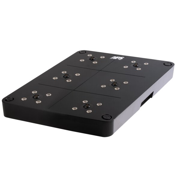 APS Station de charge 12 places, incl. 2 télécommandes, noir