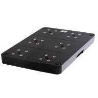 APS Station de charge 12 places, incl. 2 télécommandes, noir