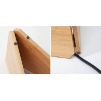 sigel Notebook-Ständer Eyestyle, aus Bambus