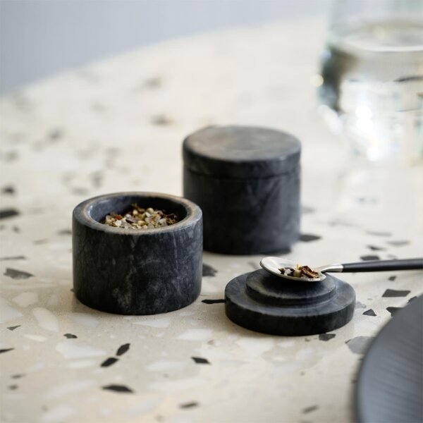 APS Boîte en marbre MARVELLO, 40 ml, set de 2