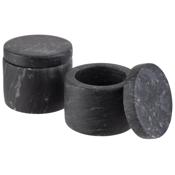 APS Boîte en marbre MARVELLO, 40 ml, set de 2