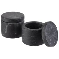 APS Boîte en marbre MARVELLO, 40 ml, set de 2